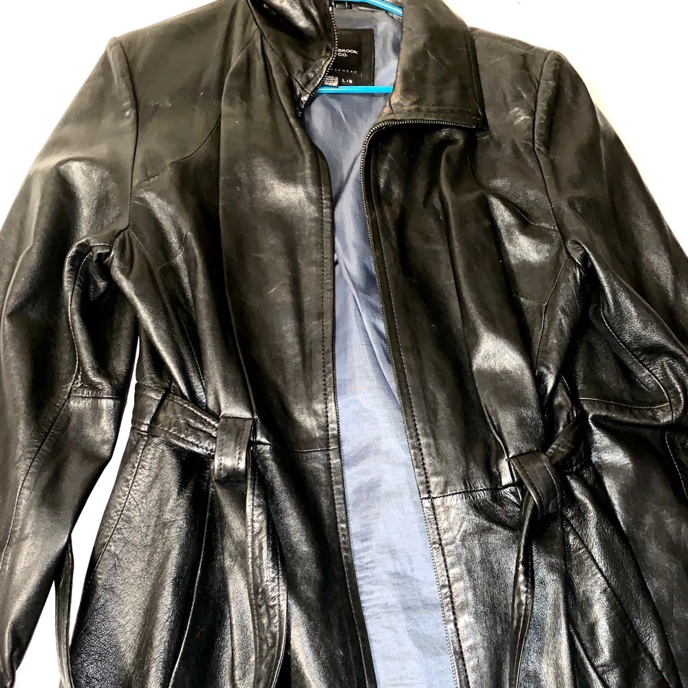 Leather jacket